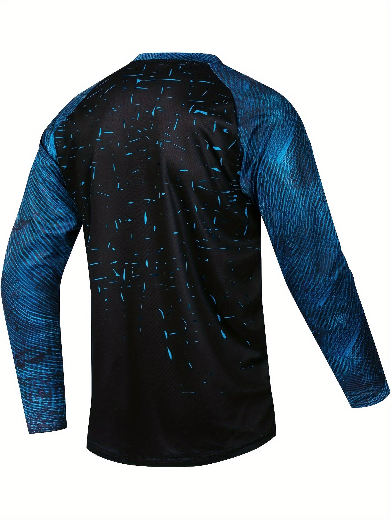 Men's V Neck Tee Casual Comfy T shirt for Spring & Fall