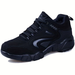 Men's Lace up Chunky Sneakers Comfortable Winter Shoes