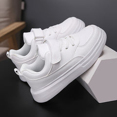 Women's Solid Skate Shoes Low Top Running Shoes