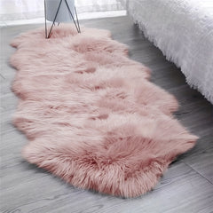 Faux Fur Rug Soft Sheepskin Area Rug 60 x 96 cm
