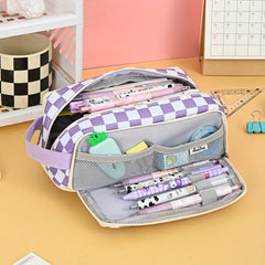 3-Layer Large Pencil Case Stationery Box Japanese Pencil Bag