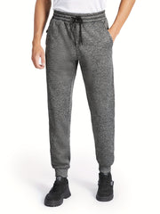 Men's Drawstring Fleece Sweatpants for Autumn Winter