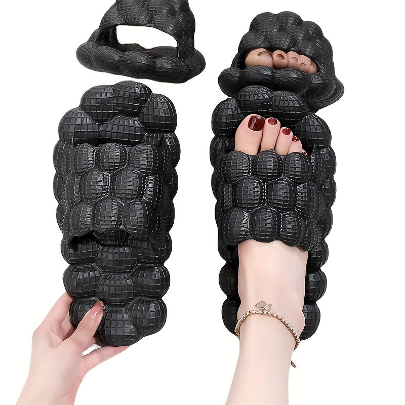 Fashionable Bubbles Slides Summer House Slippers