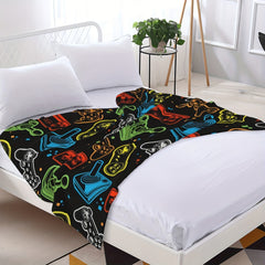 Video Games Cozy Soft Throw Blanket For Home & Travel