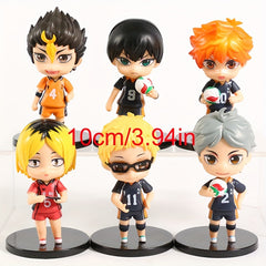 8pcs Anime Q Version Figures Toys Dolls Christmas Birthday Gift