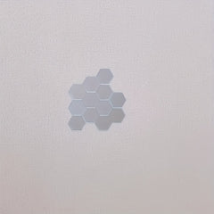 12pcs Hexagon Mirror Wall Stickers DIY Apartment Decor Easy Apply