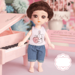 16 Cm BJD Doll Clothes Set, Doll Dress Up Toy Princess Dress Girl Gift