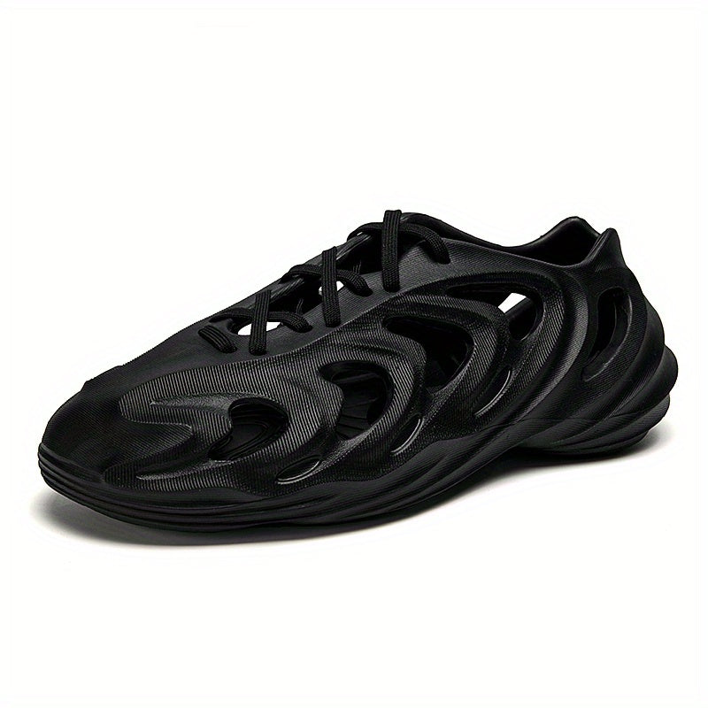 Women's Breathable Closed Toe Lace Up Clogs