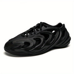 Women's Breathable Closed Toe Lace Up Clogs