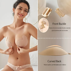 Women's Plunging Push Up Bra Adjustable Padded Lingerie