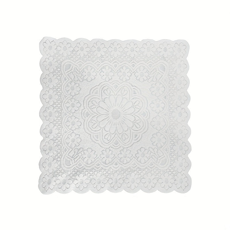 Vintage Nordic Lace Tablecloth for Table TV Cabinet Coffee Kitchen Dining