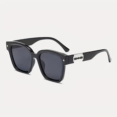 Men's Large Square Sunglasses Boxed for Sun Protection