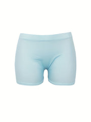 Pure Water Print Skinny Yoga Shorts for Spring & Summer