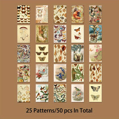 50 Christmas Scrapbook Sheets - DIY Crafts Gift Wrapping Supplies