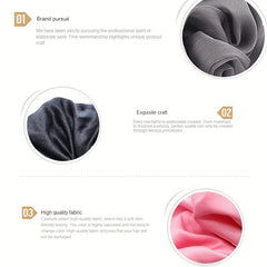 Large Scrunchies Hair Tie Solid Style Hair Rope Elastic Ponytail Holder