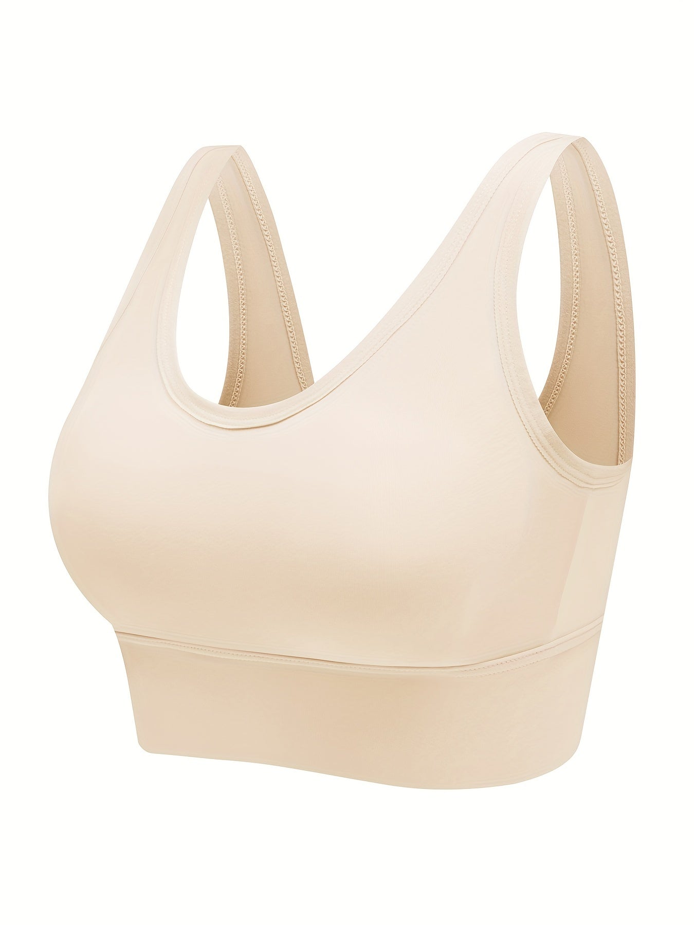 Seamless Wireless Sports Bra Breathable Running Tank Bra