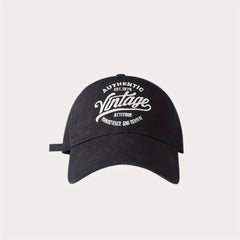 Summer American Retro Soft Top Baseball Hat Men's Sunshade Sunscreen Peaked Cap