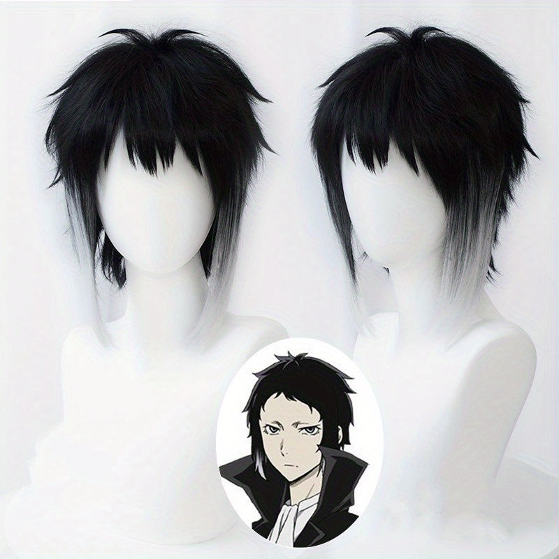 Gradient Heat Resistant Synthetic Wig + Cap