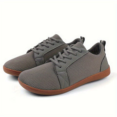Men's Bowling Shoes Comfy Non Slip Solid Lace Up Sneakers
