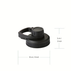 PP Cup Spout Lid for Wide Mouth Water Bottles - Reusable Replacement Cap