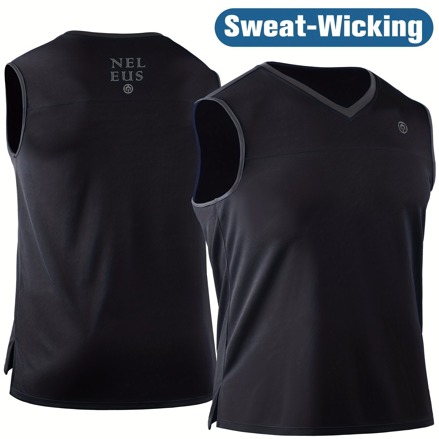 Men's Summer Sports Tank Top, Quick Dry Breathable Vest