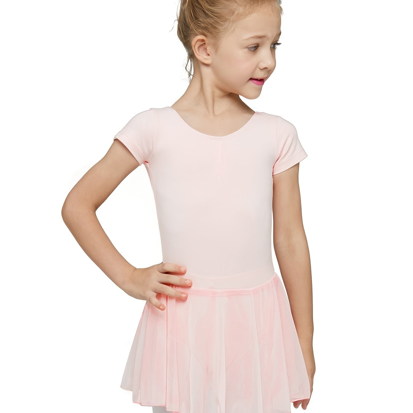 Girls Chiffon Dance Dress Kids Clothes