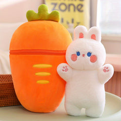 Transfiguration Rabbit Strawberry Pig Doll Plush Toy