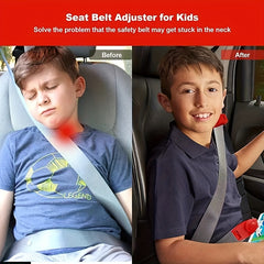 Adjustable Child Safety Belt with Anti-collision and Anti-strangulation Features