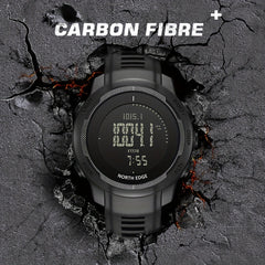 Sports Smart Watch Altimeter Barometer Compass WR50M