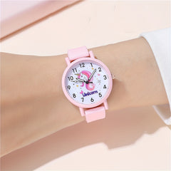 Pink Unicorn Kids Watch