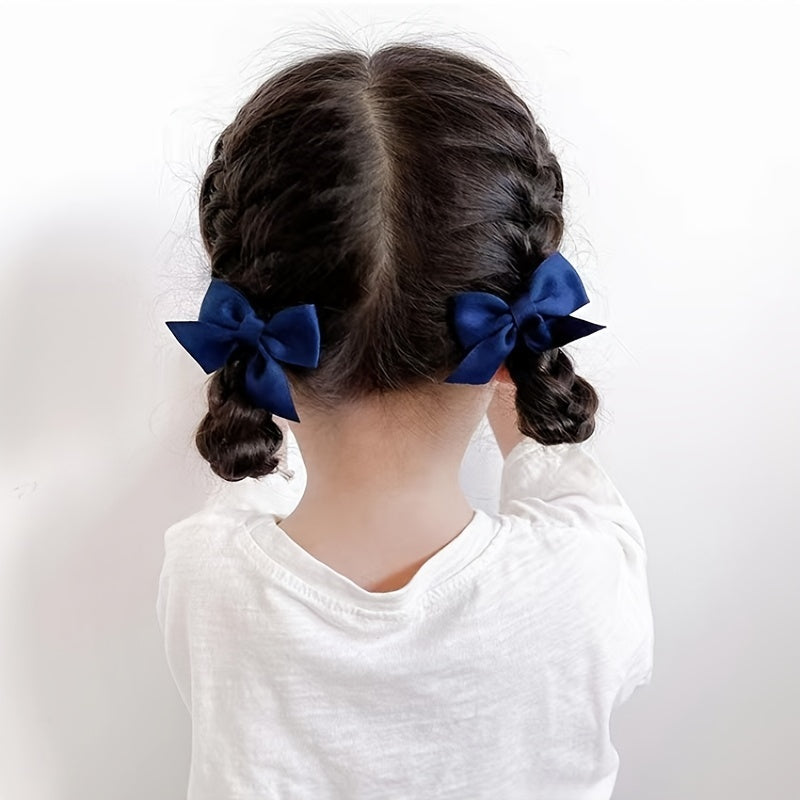 Floral Lace Mesh Bow Hair Clip Set Hair Accessories