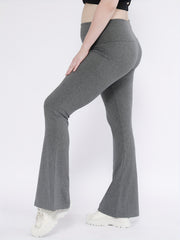 Wide Waistband Yoga Trousers