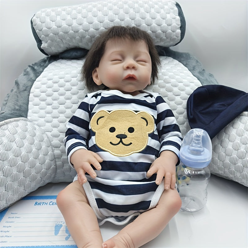 18 inch Hair Transplant Rebirth Doll Gift