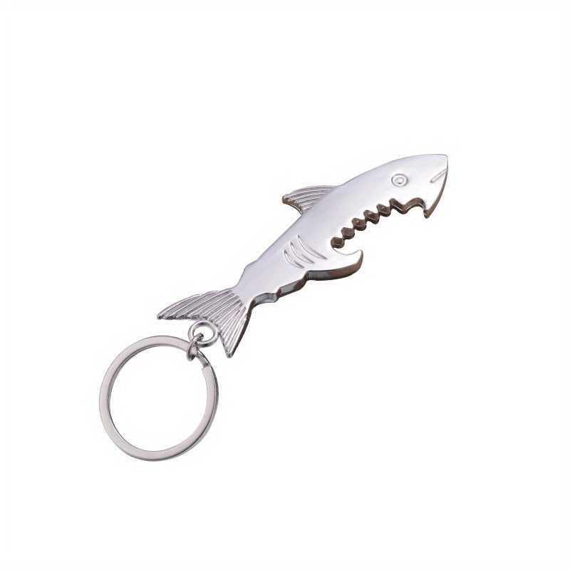 Shark Guitar Bottle Opener Keychain