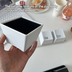 3pcs Set Creative Coffee Cups Keyboard Shaped Drinking Cup 10 14oz