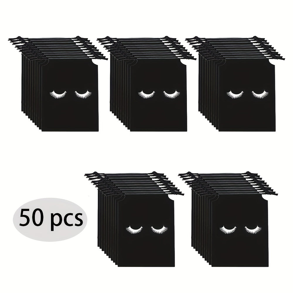 50pcs Reusable Eyelash Aftercare Bags with Drawstring