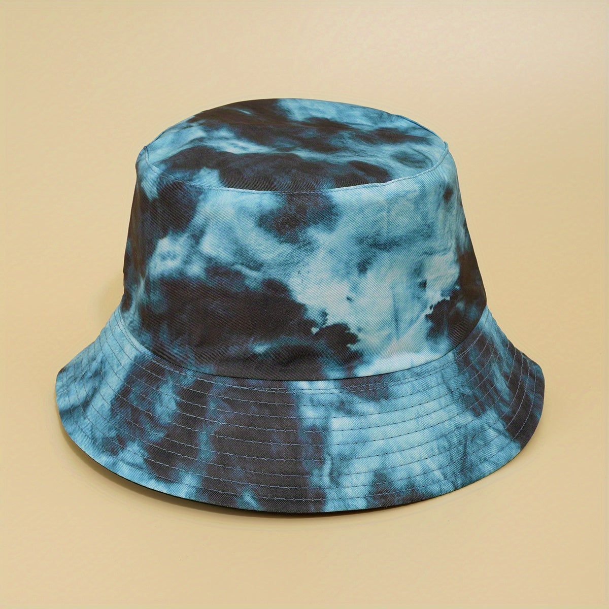 Colorful Tie Dye Bucket Hat Graffiti Hip Hop Fisherman Cap