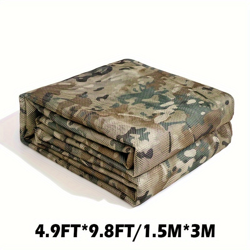 300D Camo Mesh Burlap Ground Blinds for Wildlife Photography