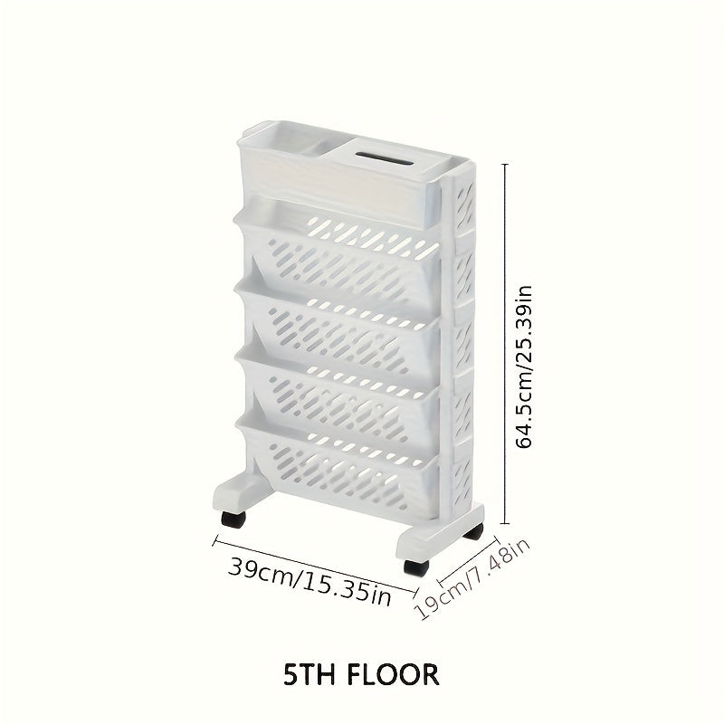 1pc Combinable Document Sorting Rack Book And Newspaper Rack