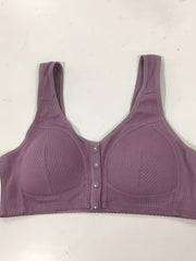 Plus Size Front Closure Wireless Comfort Bralette