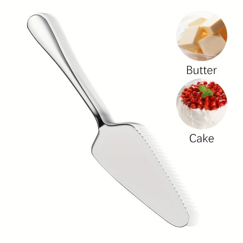 4pcs Cake Slicer Stainless Steel Pizza Server for Party