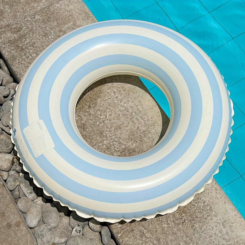 Striped Swimming Ring Inflatable Baby Underarm Ring Double Air Bag