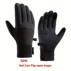 Winter Touch Screen Gloves Men's Windproof Waterproof Warm Gloves