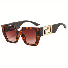 Y2K Block Cat Eye Sunglasses UV400