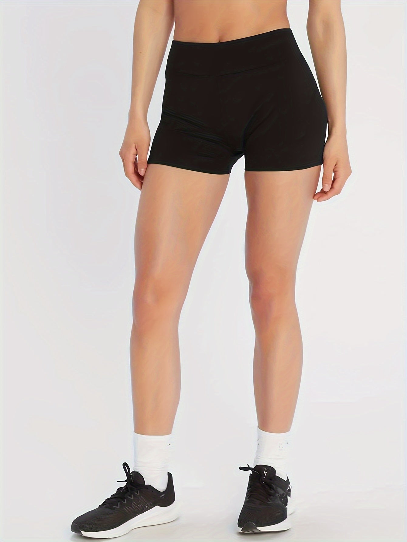 High Waist Sports Shorts Fitness Running Yoga Activewear