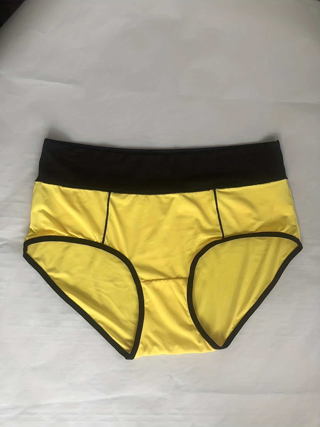 3 Pack Plus Size Panties High Waisted Comfort Briefs