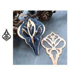 Piggy Craft Metal Cutting Dies for Scrapbook Paper Craft - 8 Flower Designs
