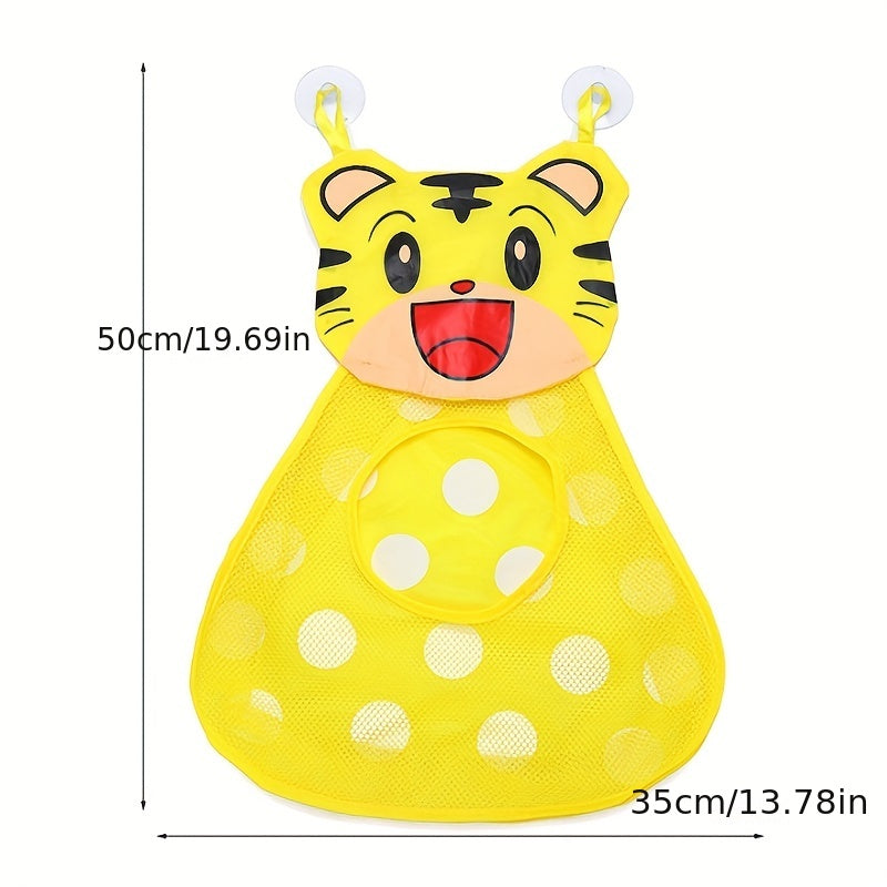 Baby Bath Toys Duck Frog Mesh Net Toy Storage Bag