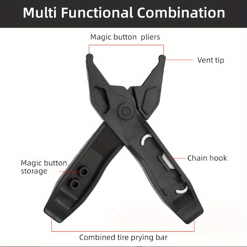 Multifunctional Bike Tire Lever Quick Release Pliers Tool
