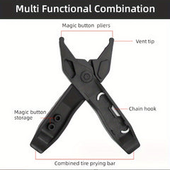 Multifunctional Bike Tire Lever Quick Release Pliers Tool